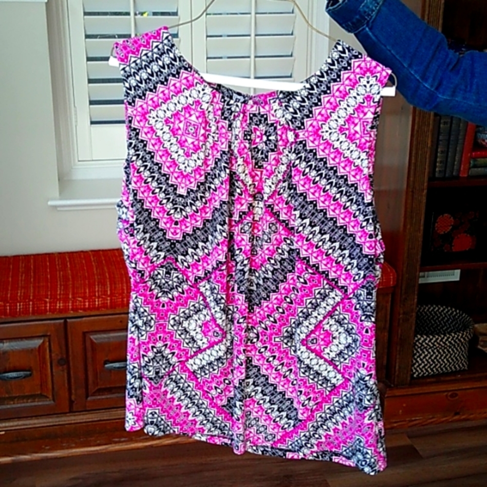 Calvin Klein patterned shell